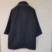 将图片加载到图库查看器，Girls  Navy  Blue   Polyester &amp; Cotton  Jacket
