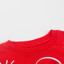 将图片加载到图库查看器，Boys Red With Patches Cotton  T-shirt
