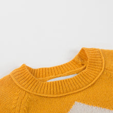 将图片加载到图库查看器，Boys Yellow Jumper Wool Sweater

