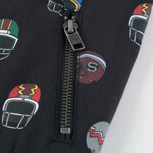 将图片加载到图库查看器，Boys Black Helmet  Reversibie  Jacket
