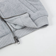 将图片加载到图库查看器，Girls Grey  Outerwear Jacket
