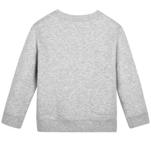 将图片加载到图库查看器，Boys Grey Snowman Cotton Sweatshirt
