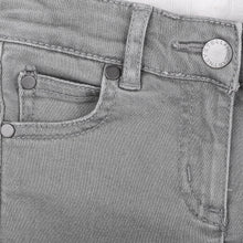 将图片加载到图库查看器，Girls Grey Cotton Jeans
