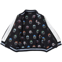 将图片加载到图库查看器，Boys Black Helmet  Reversibie  Jacket
