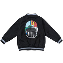 将图片加载到图库查看器，Boys Black Helmet  Reversibie  Jacket
