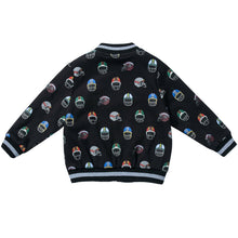 将图片加载到图库查看器，Boys Black Helmet  Reversibie  Jacket
