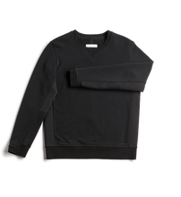 将图片加载到图库查看器，PERFO CREW SWEAT BLACK
